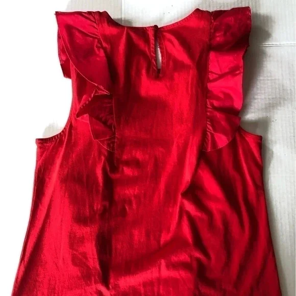 JCREW  Ruffle Tank - Picture 8 of 10